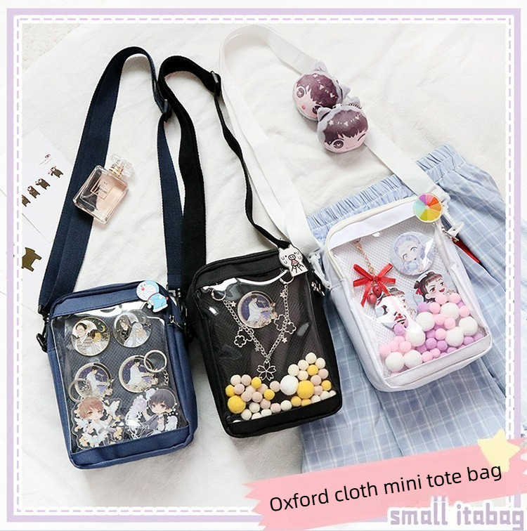 Embroidery Reddit - Japanese itabag Transparent Mini Crossbody Bag
