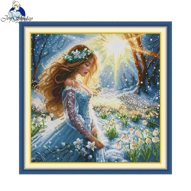 Joy Sunday Cross Stitch Kit Sn - Embroidery Meaning 评论和价格