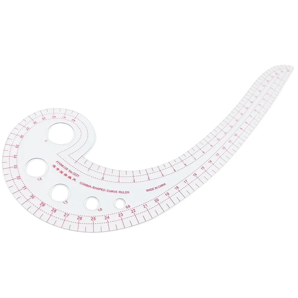 1PC Long Comma Shaped Plastic  - Embroidery Online 评论和价格
