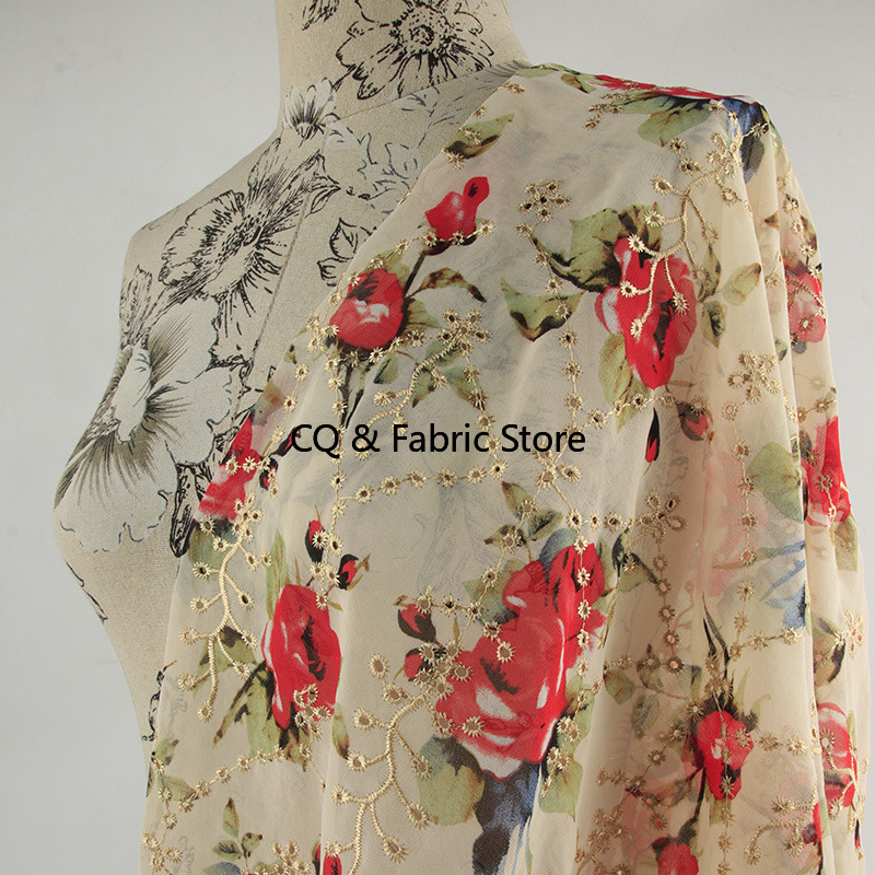 New rose pattern embroidery pr - Embroidery Rose 评论和价格