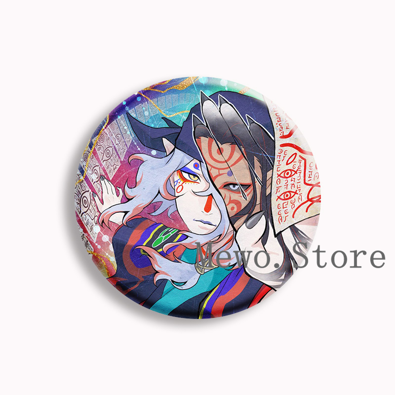 Mononoke Anime Soft Button Pin - Embroidery Reddit 评论和价格
