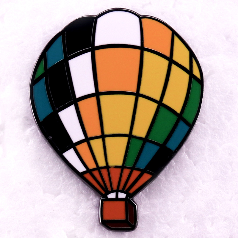 Hot Air Balloon Enamel Pin You - Embroidery Bali 评论和价格