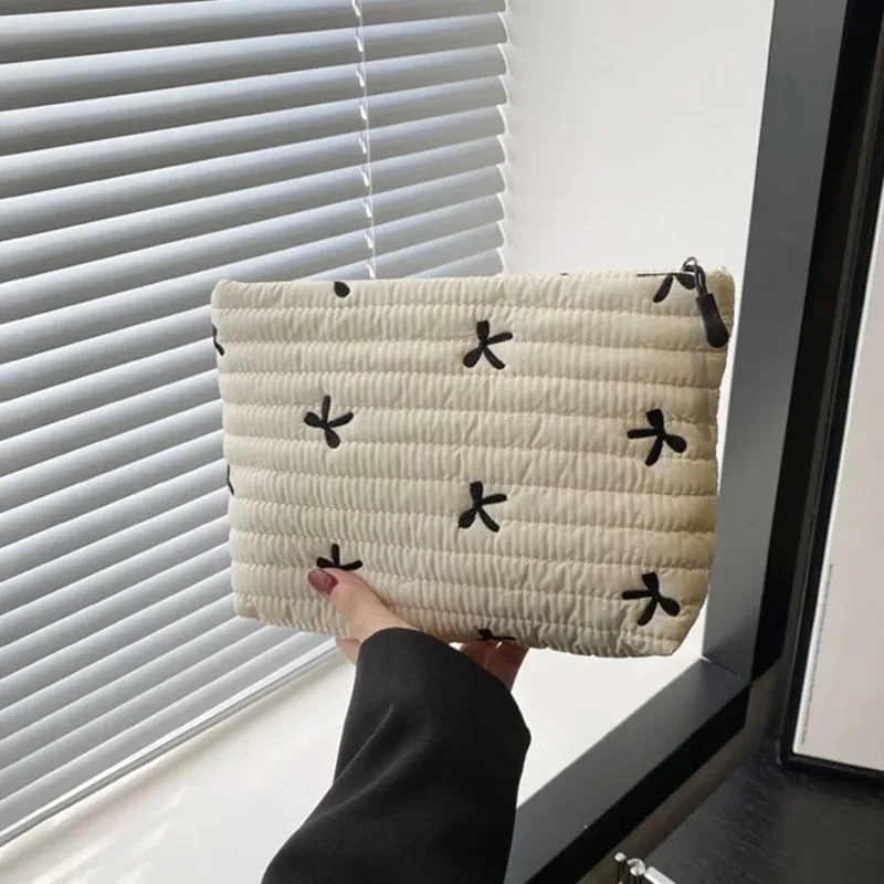 Cute Makeup Bag with Zipper La - Embroidery Bag 评论和价格