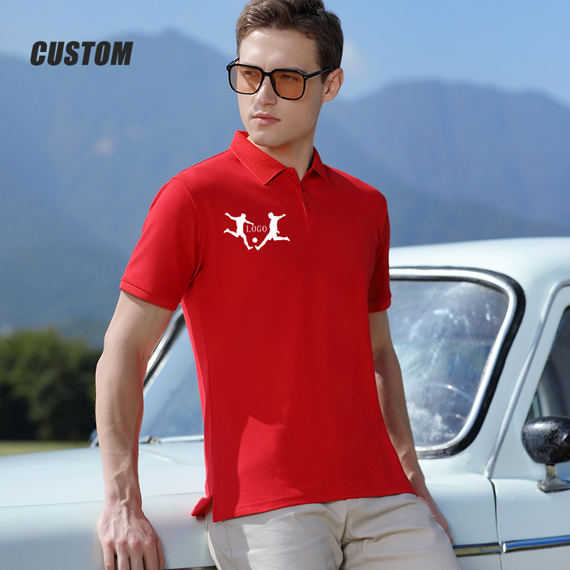 Personality Customization Polo - Embroidery Cotton Shirt 评论和价格