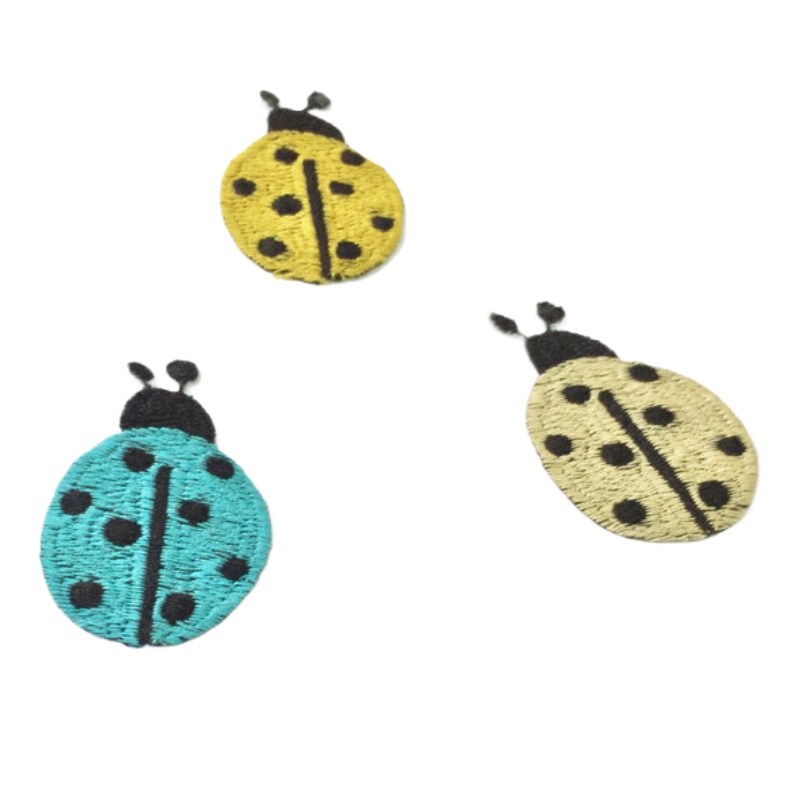 49pcs/Lot Sew Creative Embroid - Embroidery Lady Bug 评论和价格