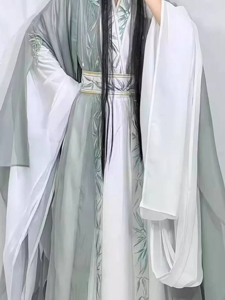New Hanfu Women Wei Jinfeng Em - Embroidery Cotton Shirt 评论和价格