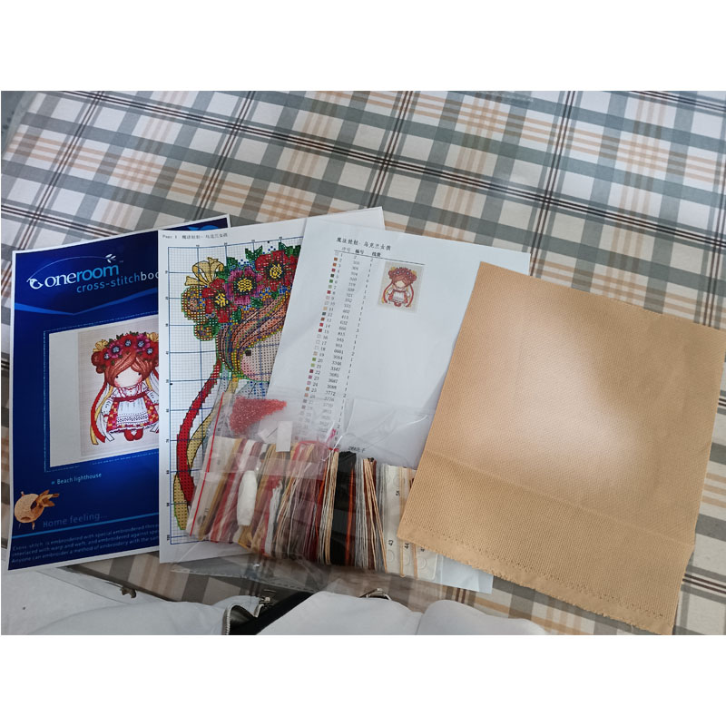 Ladybug 22-22 Cross Stitch Kit - Embroidery Lady Bug 评论和价格