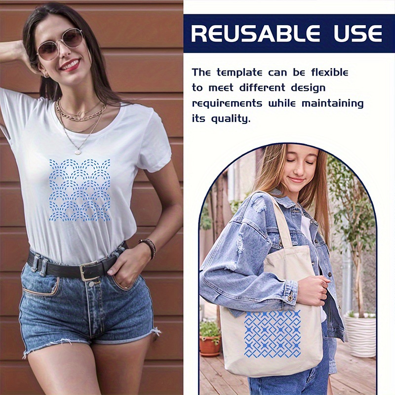 30Pcs Embroidery Templates DIY - Embroidery Meaning 评论和价格