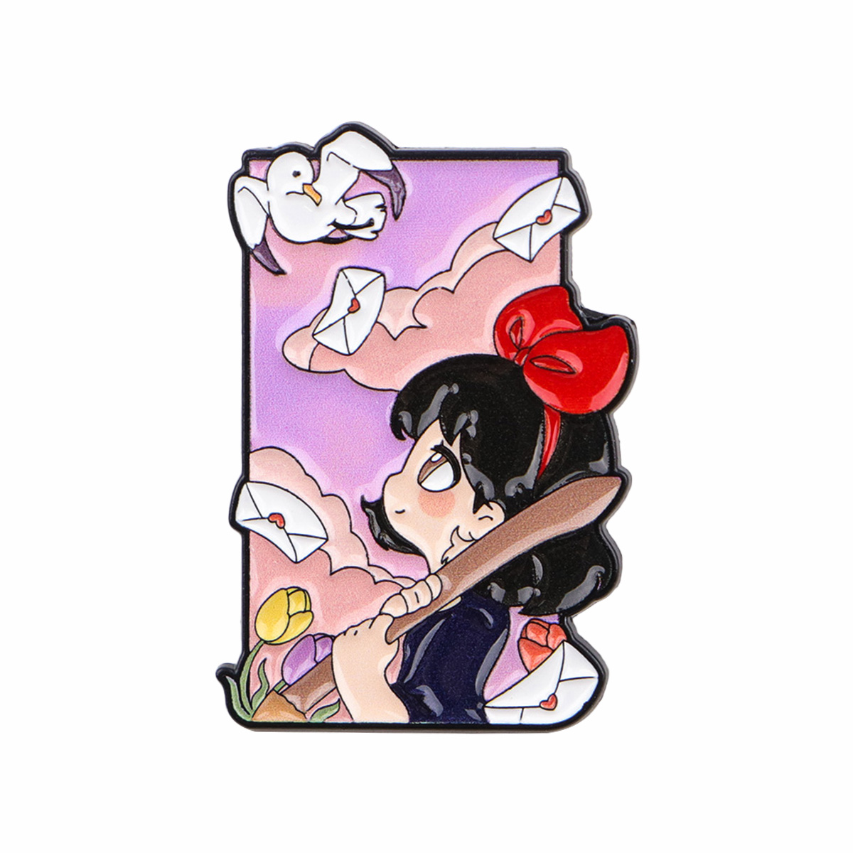 Healing Anime Series Enamel Pi - Embroidery Reddit 评论和价格