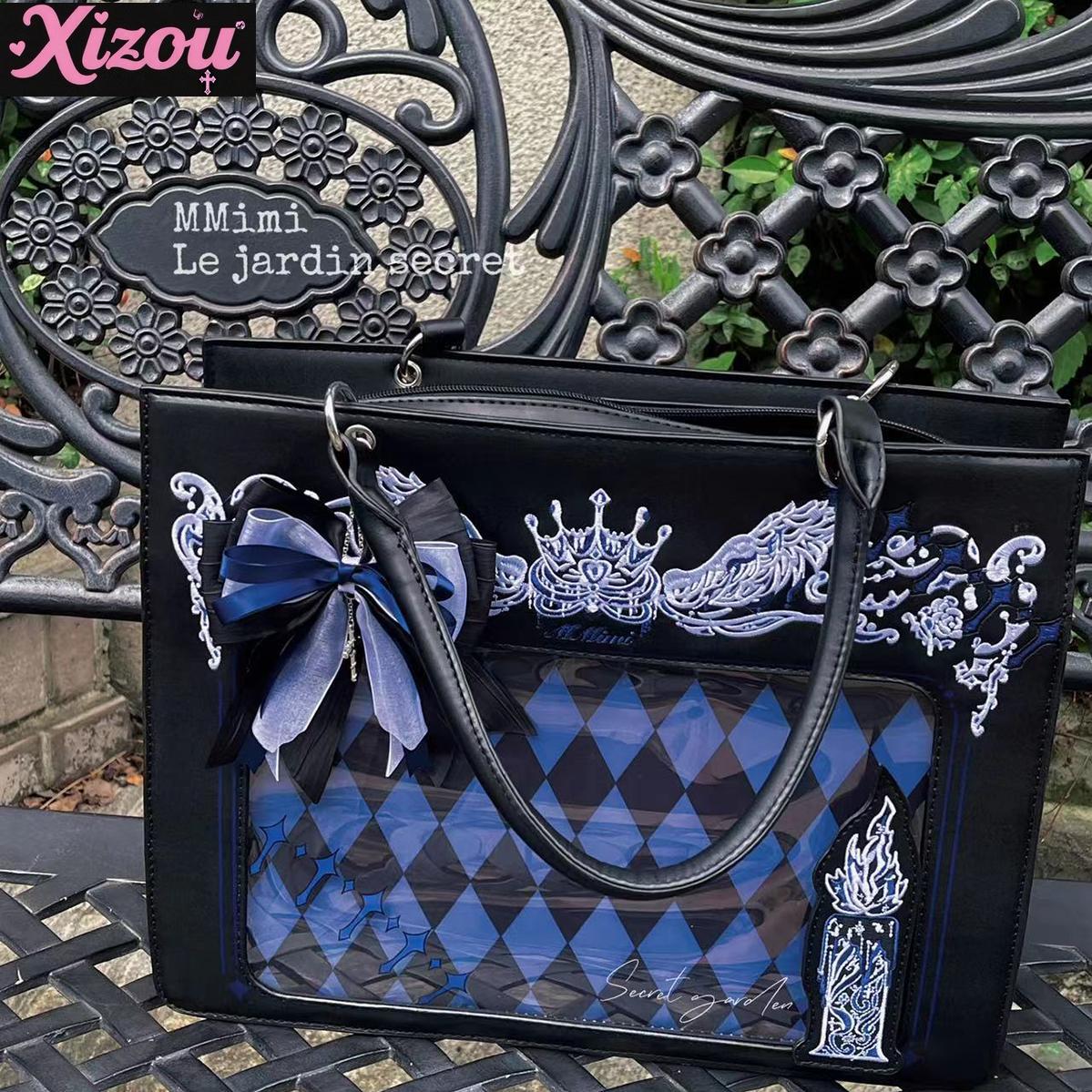 Original Gothic Dack Lolita Dr - Embroidery Rose 评论和价格