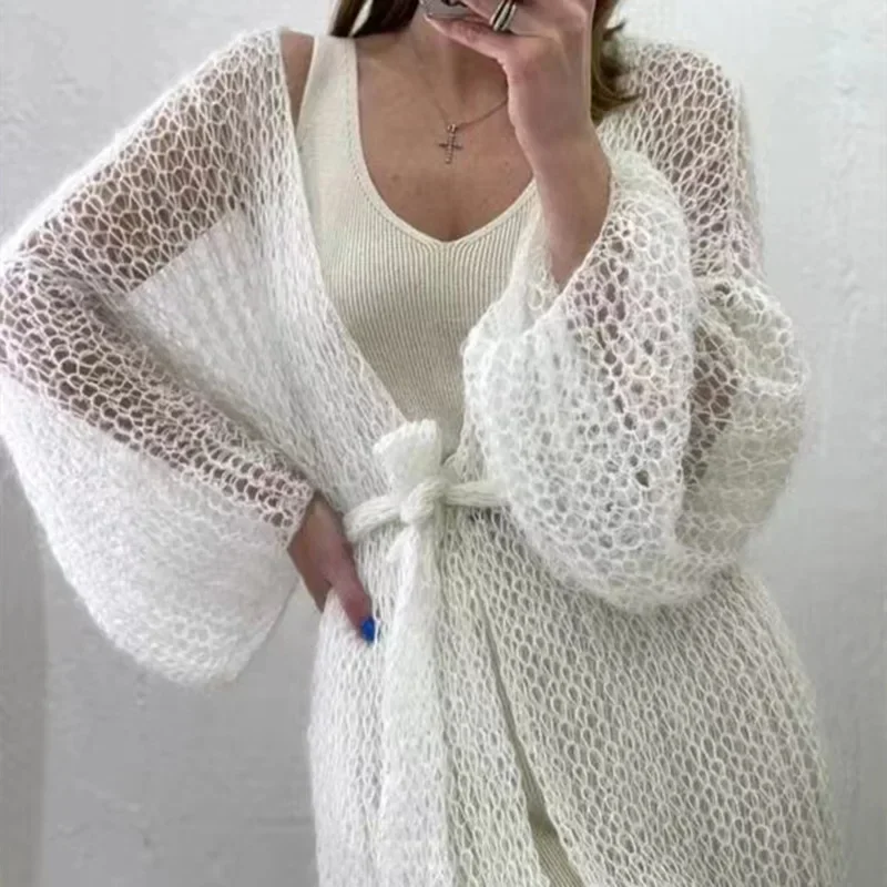 Cardigan Women Knitted Open St - Embroidery Online 评论和价格